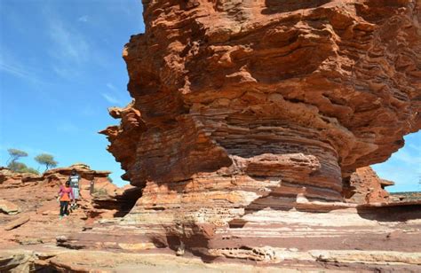 Rock formations in Kalbarri National Park. Western Australia www ...