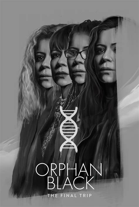 Orphan Black Fan Art Mona Cosima. Canadian Gothic. Delphine With A
