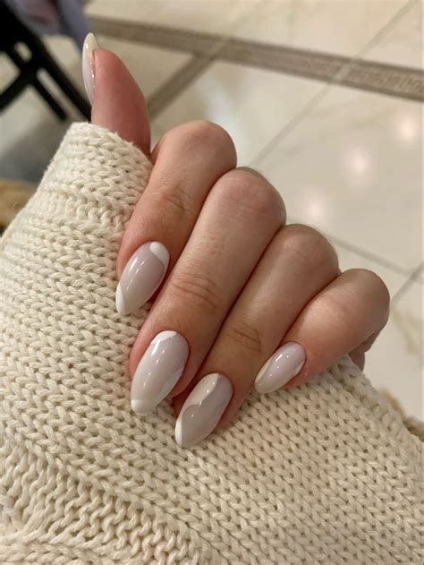 Маникюр миндаль дизайн светлый | Fashion nails, Manicure, Nails