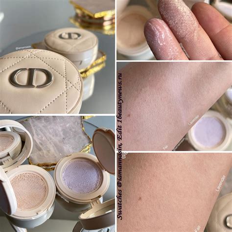 Свотчи новых пудровых кушонов Dior Forever Cushion Powder Spring 2021 ...