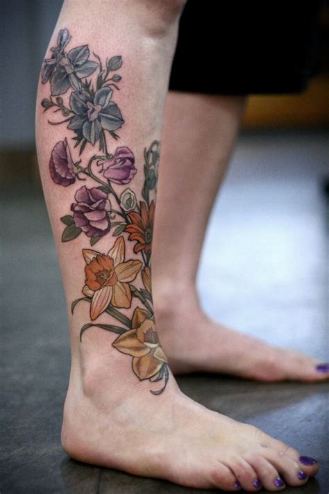 Wonderland Tattoos | Wonderland tattoo, Leg tattoos women, Floral tattoo