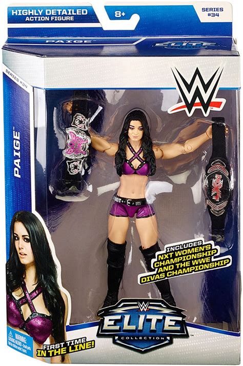 WWE Wrestling Elite Collection Series 34 Paige 6 Action Figure NXT ...