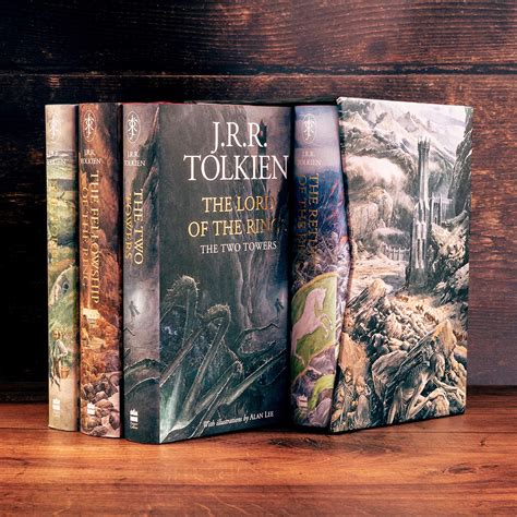 The Hobbit & The Lord Of The Rings Boxed Set, The Illustrated Editions