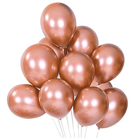 zhuge coppery metallic balloons    pcs chrome balloons latex