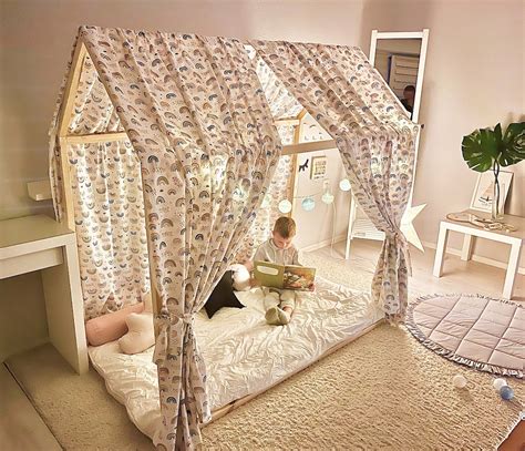 Curtains for House Bed, Canopy for Bed, Bed Curtains, Children Play ...