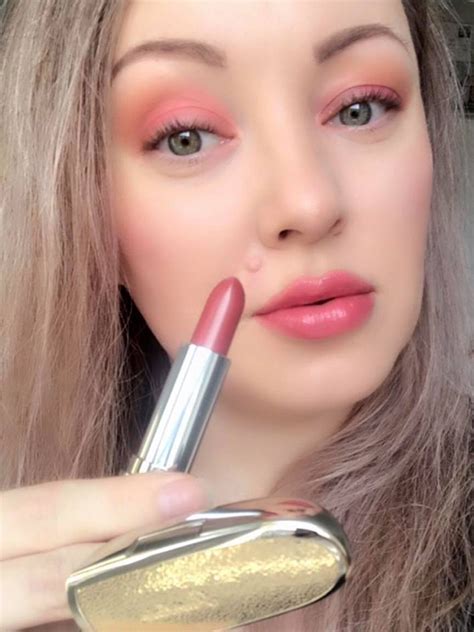 Guerlain-#06-Rouge-G-de-Guerlain-Lip-Color-Review-Makeup-Look-1 ...