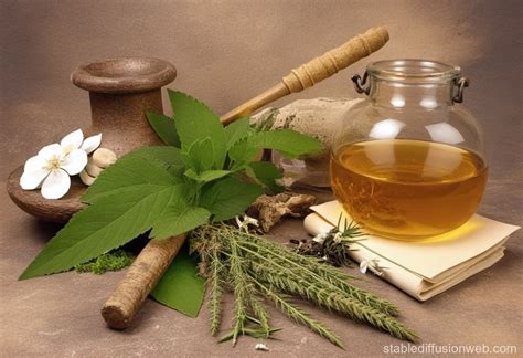 medicinal properties  ancient times stable diffusion