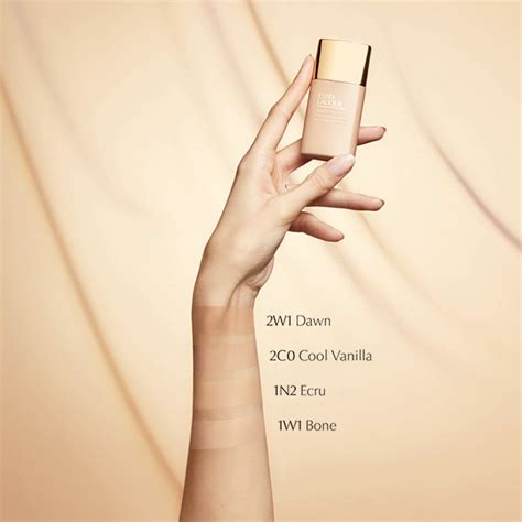 Estee Lauder- Double Wear Sheer Long-Wear Foundation SPF 19 (1N2 ECRU ...