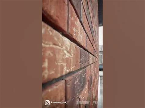 Расшивка декоративного клинкерного кирпича.Монтаж. Завершающий этап ...
