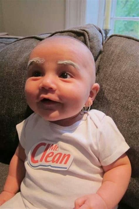 Baby Mr. Clean - 9GAG