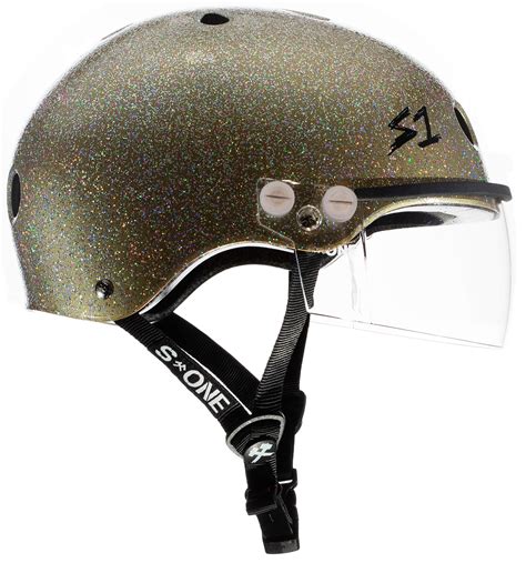 S1 Lifer Visor Helmet - Gen 2 - Gold Gloss Glitter - S1 Helmets Canada ...