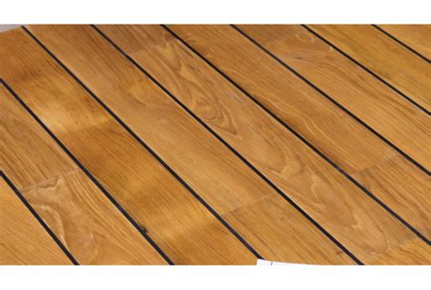 Палубная доска Тик с герметиком Sika, масло 12х90х300-900 - купить от ...