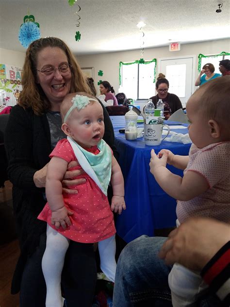 My youngest met another baby for the first time. : r/daddit