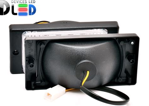 Штатные дневные ходовые огни ВАЗ 2110-2115 в ПТФ DLed DRL-147 DIP 2x2w