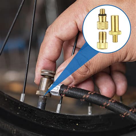 snapklikcom bike valve adapter set pcs presta valve adapter
