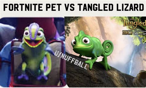 Fortnite Lizard is actually from Disney’s Tangled : FortNiteBR