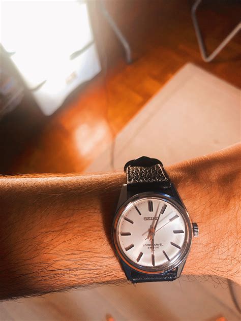 My 1968 Seiko Lord Marvel, honestly one of two watches I will ever ...