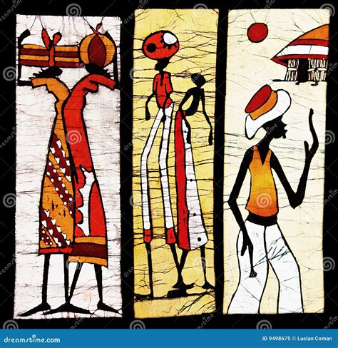African Art Royalty Free Stock Photo - Image: 9498675