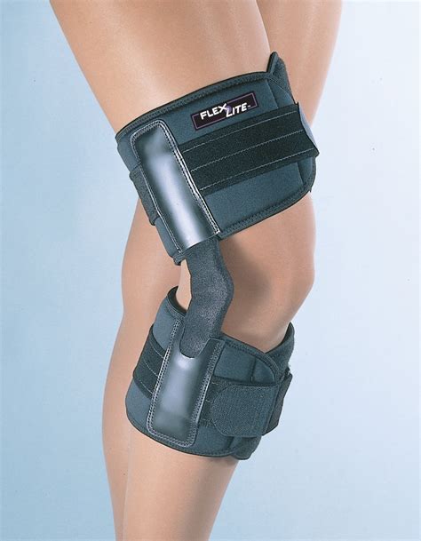 Flexlite Hinged Knee Brace Black Lg - Walmart.com