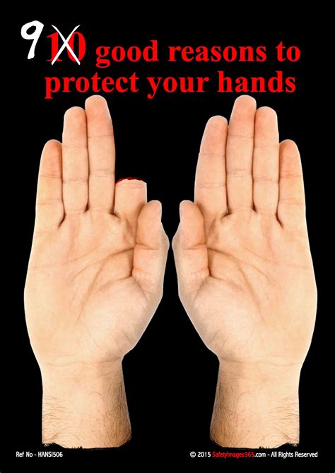 Shop Hand Protection Safety Posters In UK - Safety Posters