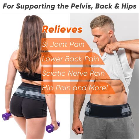 Adjustable Sciatica Belt for Hip & Lower Back Pain Relief - XL-XXL