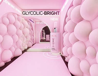 loreal advertising projects   logos illustrations