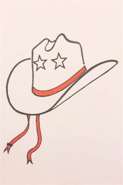 12+ Cowboy Hat Drawing Ideas: Various Styles & Skill Levels