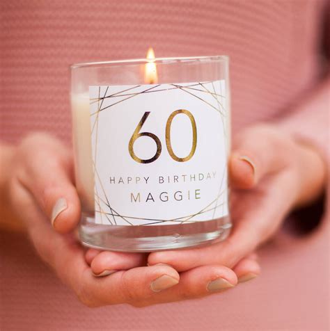 60th birthday favor ideas