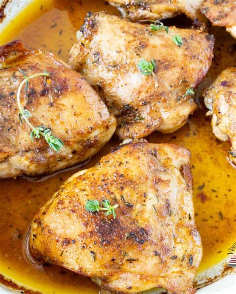 Baked Curried Chicken Thighs - 45 Mins - Veena Azmanov