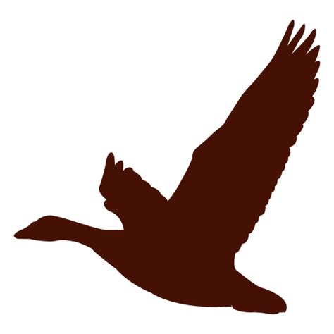 Flying Goose Silhouette at GetDrawings | Free download