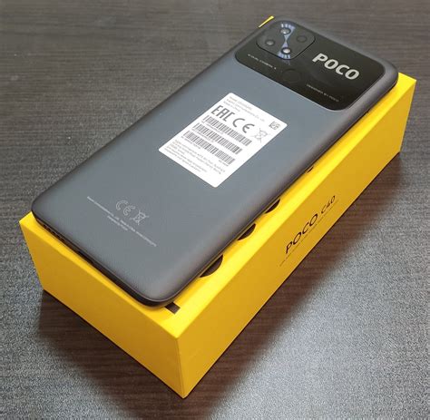Смартфон POCO С40 4/64GB Черный X38653 — купить по низкой цене в ...