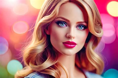 Premium AI Image | AI generated Cute Girl Doll