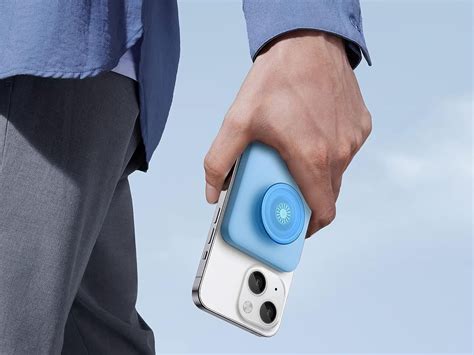 Blue Popsocket Anker 6