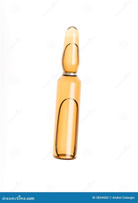 Fiala fotografia stock. Immagine di medicina, liquido - 3834602