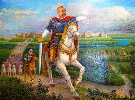 Картина Иду на Вы! Князь Святослав. Размеры: 80x60, Год: 2009, Цена ...