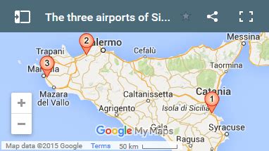 How to find your way round Sicily's airports