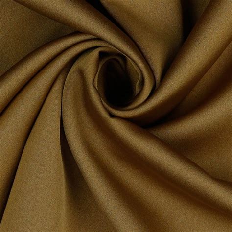 Premium Satin | braun - Stoffpalast