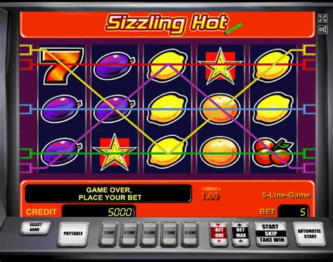 Sizzling Hot Slot Bewertung | Echtgeld und Kostenlos