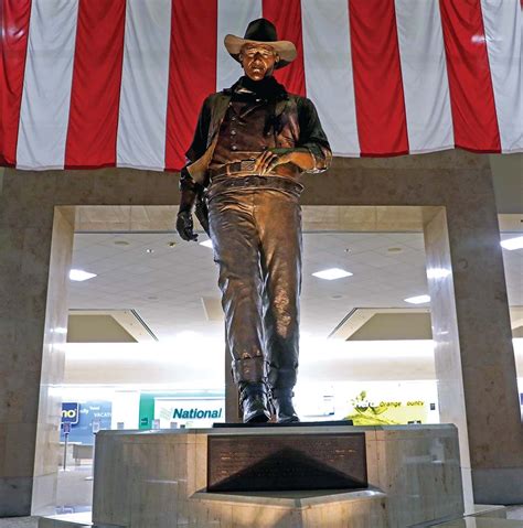 John Wayne: Call to Remove John (the Duke) Wayne Statue and Rename Airport | Emanuel Levy