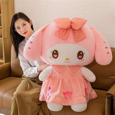 Куроми игрушка мягкая 35 см/ Kuromi Hello Kitty - купить с доставкой по ...