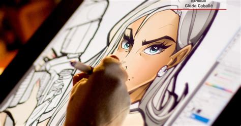 high quality  animation game illustration services gloria caballe