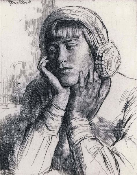 Gerald Leslie Brockhurst - Le Beguin (Anaïs) For Sale at 1stDibs | le