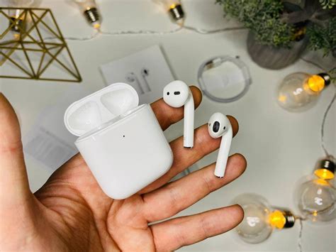 Беспроводные наушники AirPods 2 Bleutooth Гарнитура Безпровідні ...