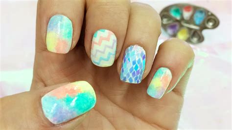 uñas decoradas color pastel 35 creativos diseños de uñas con puntitos ...