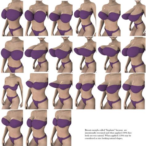 breast morphs  genesis  female  models  daz studio  poser