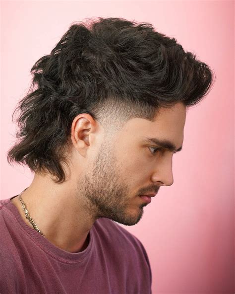 stylish modern mullet hairstyles  men modern mullet haircut