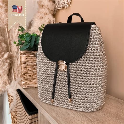 Crochet Pattern Bag Pattern Crochet Bag Pattern Idea Crochet Backpack ...