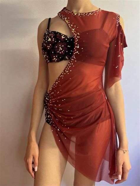 orange dance costume 7