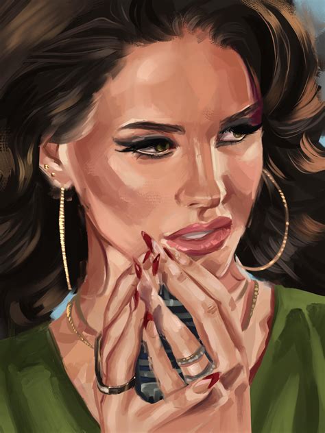 Lana del Ray fanart by me : r/fanart