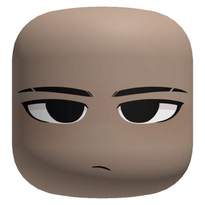 intimidating face linen roblox